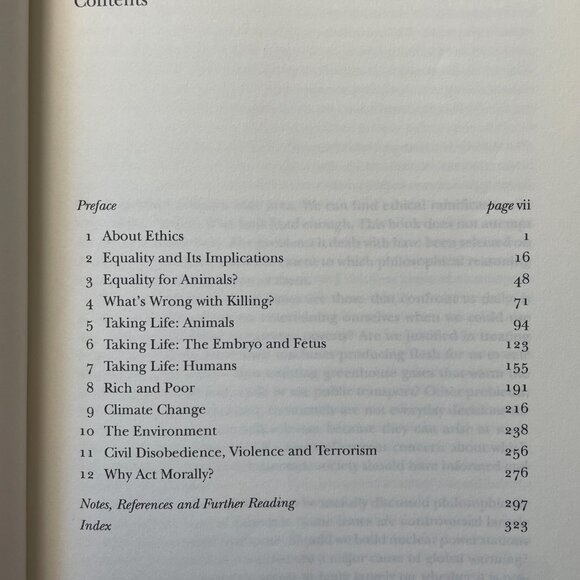 Share Practical Ethics third edition by Peter Singer 2011 Paperback 3rd edition - Picture 5 of 7